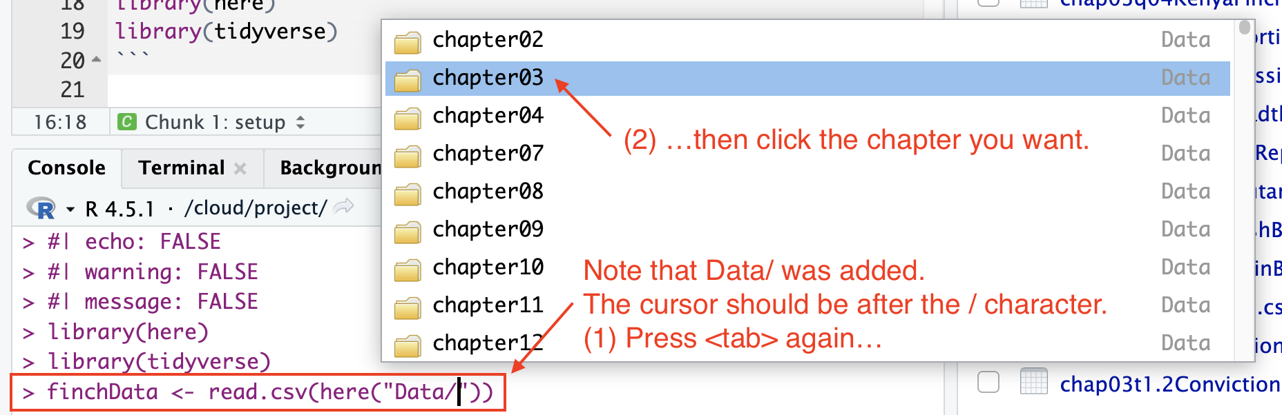 Load data - step b